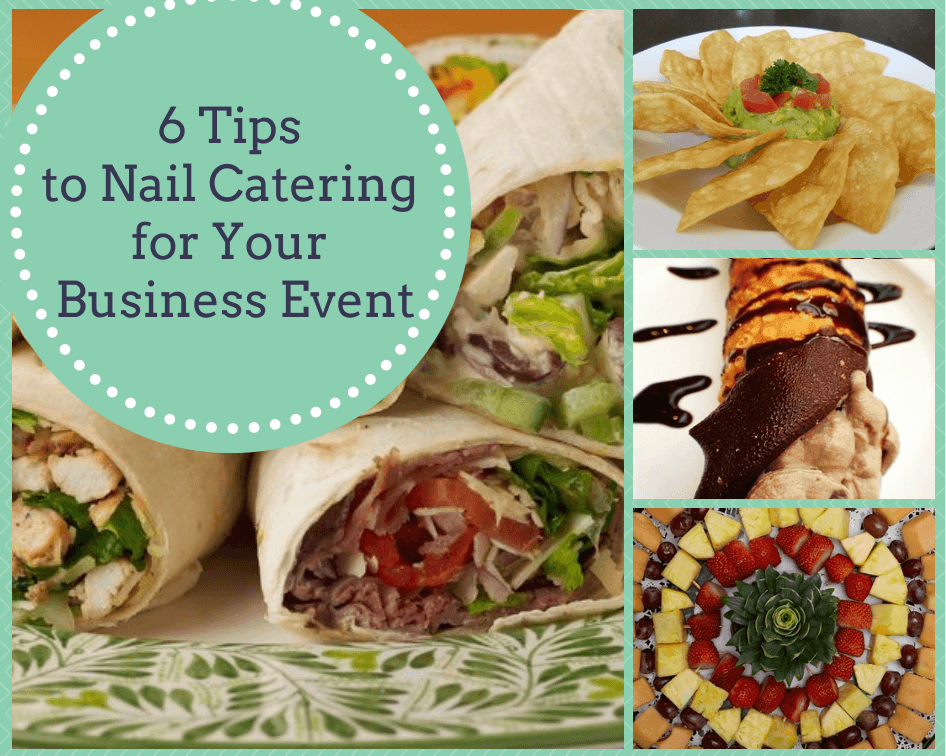 catering tips for business events
