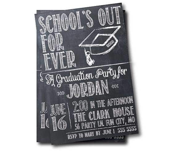 Dulles Graduation Party Invitation