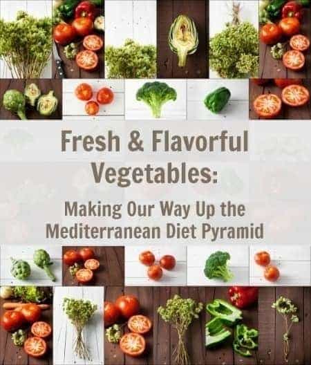 Mediterranean Diet Pyramid Focusing on Vegetables at Cafesano in Reston VA