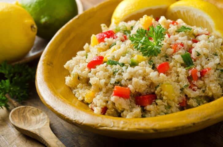 try quinoa as a healthy substitution for northern va carryout meals