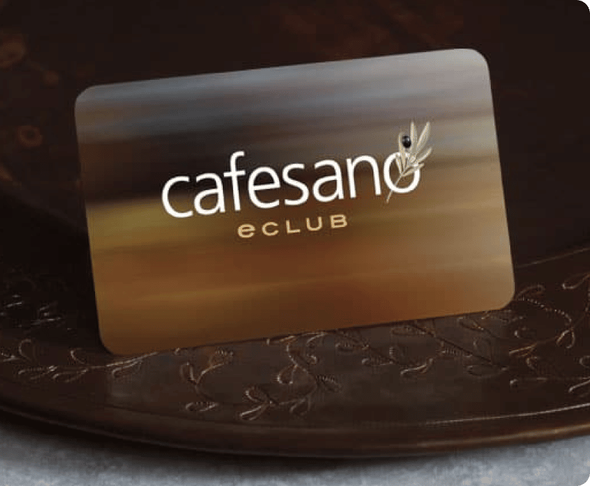 cafesan eclub card