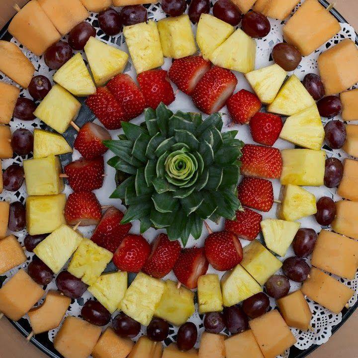A plate of fruit to illustrate vegetarian catering options in Northern VA.