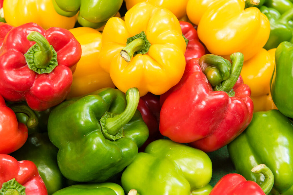 Peppers are a great summer food in Northern VA. 